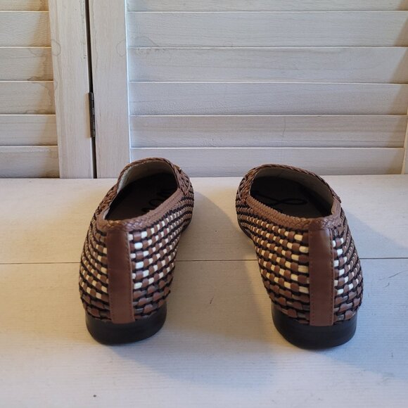 $108 NWT (9) Sam Edelman Woven Leather Loafer - Picture 7 of 8